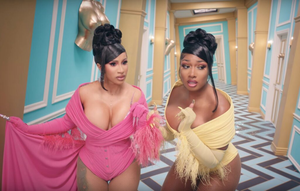 Cardi B Gifts Megan Thee Stallion With A Birkin Bag To Celebrate "WAP" Being Number 1 On Billboard Hot 100 Chart