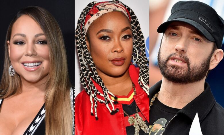 Da Brat Shares S*xual Details About Eminem And Mariah Carey's Relationship