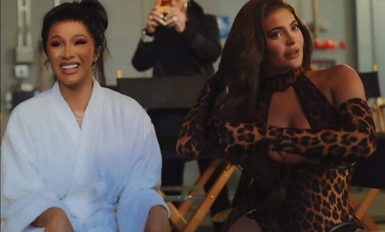 Cardi b Defends Kylie Jenner After Fans Petitioned For Her To Be Removed From The 'WAP' Music Video
