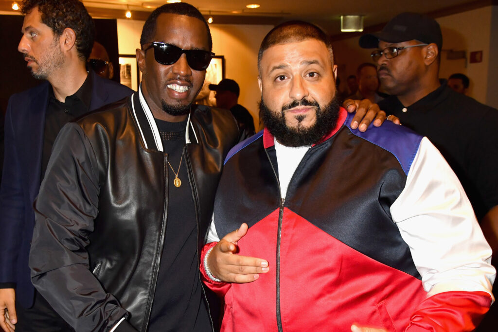 DJ Khaled & Diddy Link Up During NBA All Star Weekend